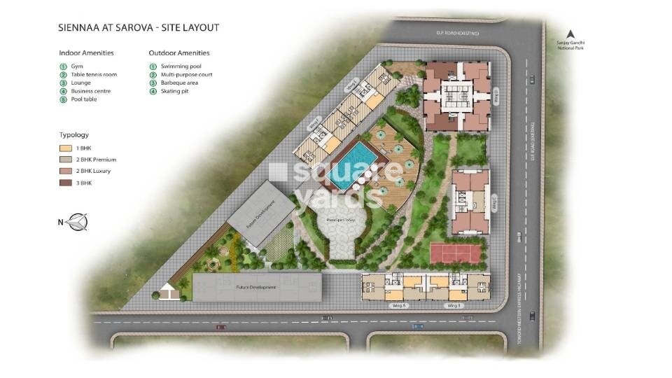 SD Siennaa Wing C Master Plan 1