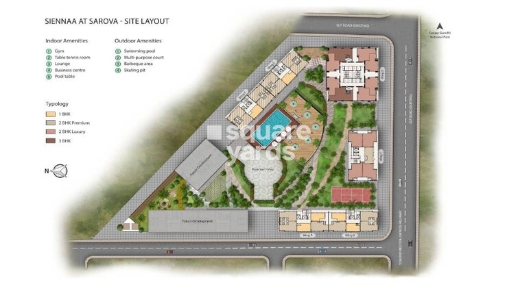 SD Siennaa Wing C Master Plan Image