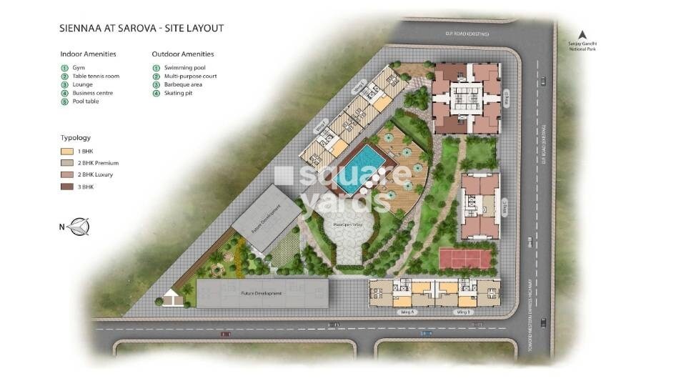 SD Siennaa Wing D Master Plan 1