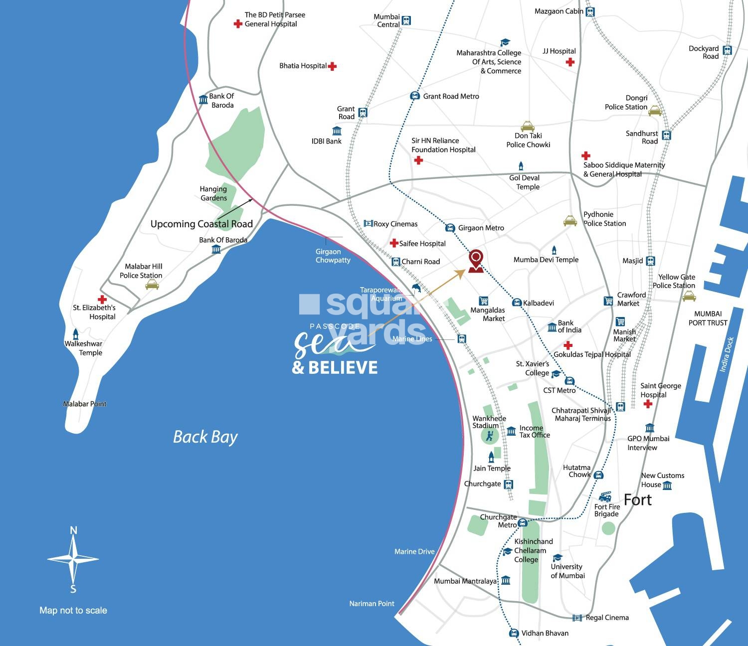 Sejal Aquarius in Kalbadevi, Mumbai @ 1.65 Cr - Floor Plans, Location ...