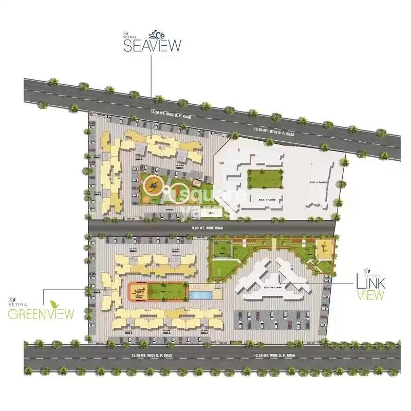 Sethia Green View Master Plan Image