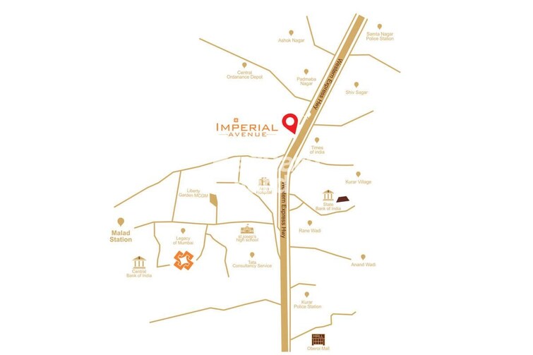 Sethia Imperial Avenue Location Image