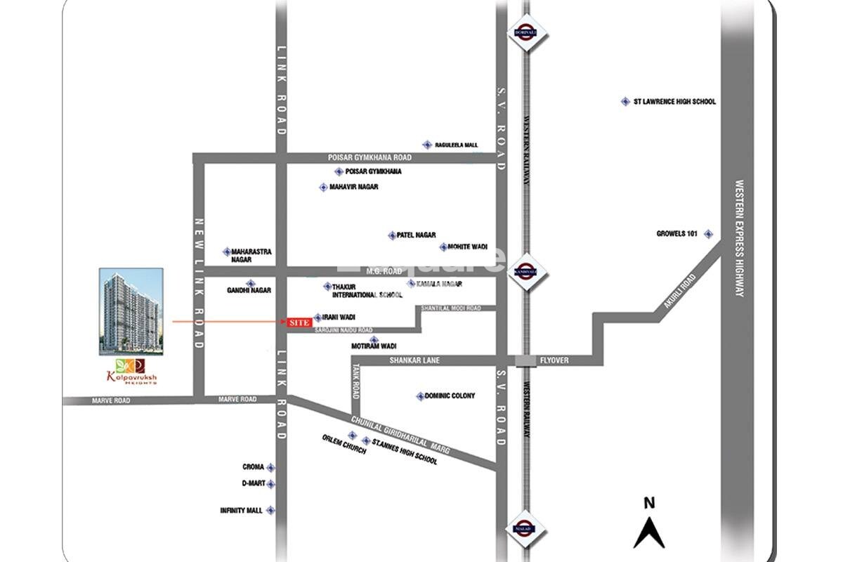 Sethia Kalpavruksh Heights Location Image