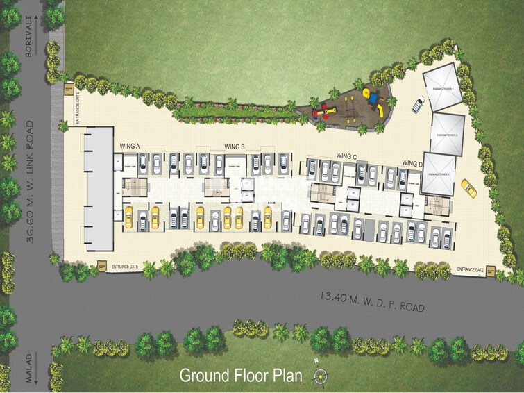 Sethia Kalpavruksh Heights Master Plan Image