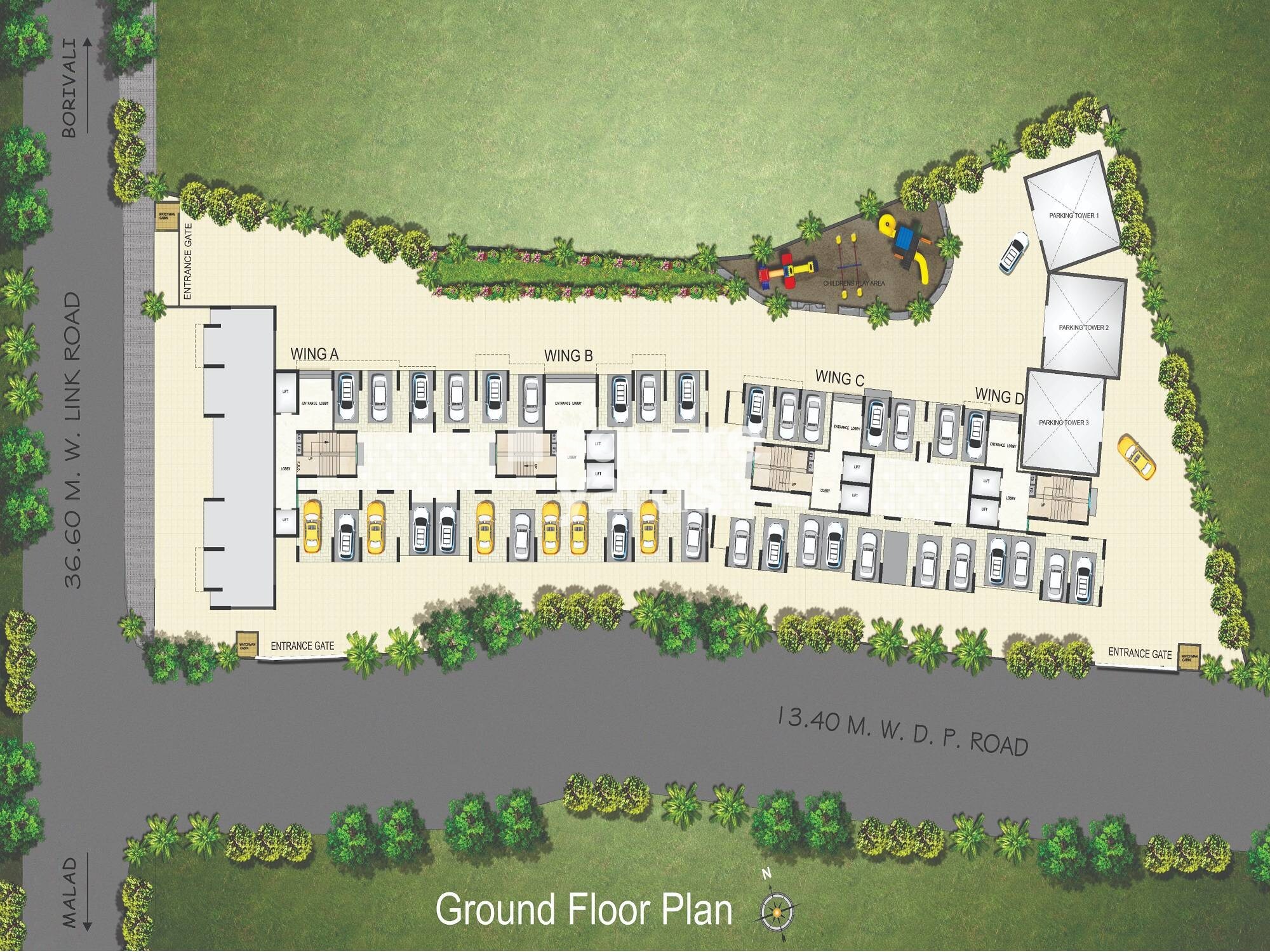 Sethia Kalpavruksh Heights Master Plan Image