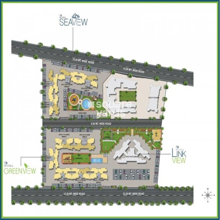 Sethia Sea View Master Plan Image