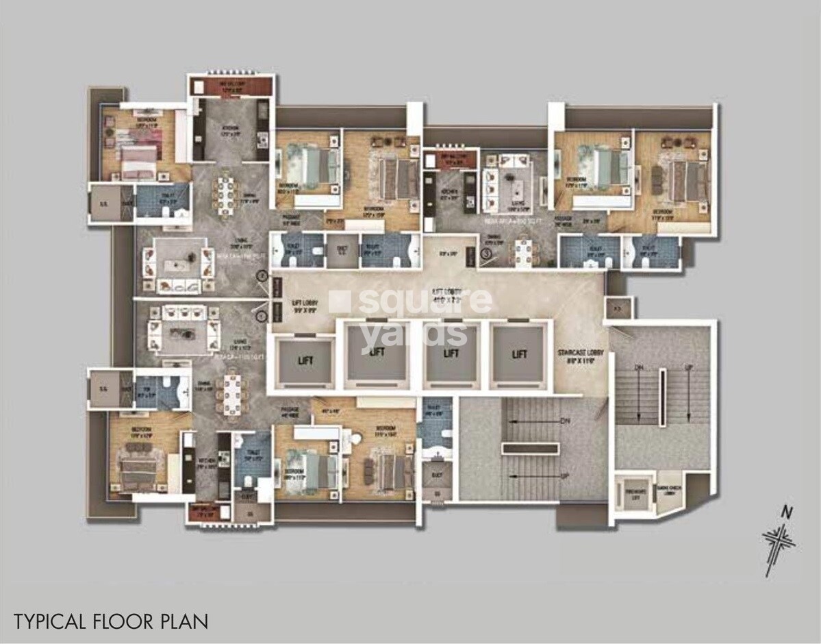 Shagun Krishvi Escape Floor Plans