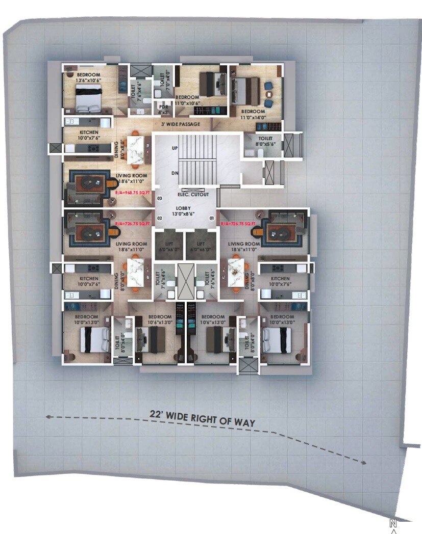 Shagun Residency Vile Parle Floor Plans