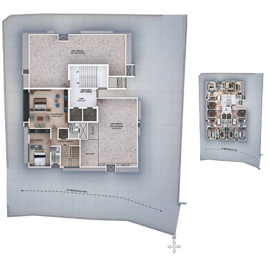 Shagun Residency Vile Parle Master Plan Image