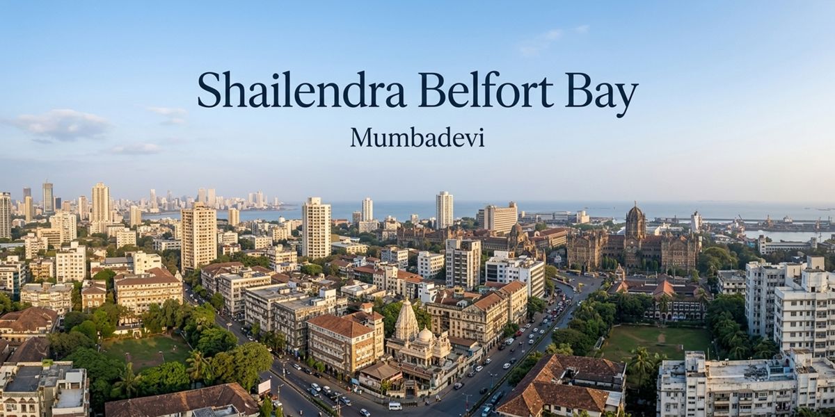 Shailendra Belfort Bay residential project in Mumbadevi Area