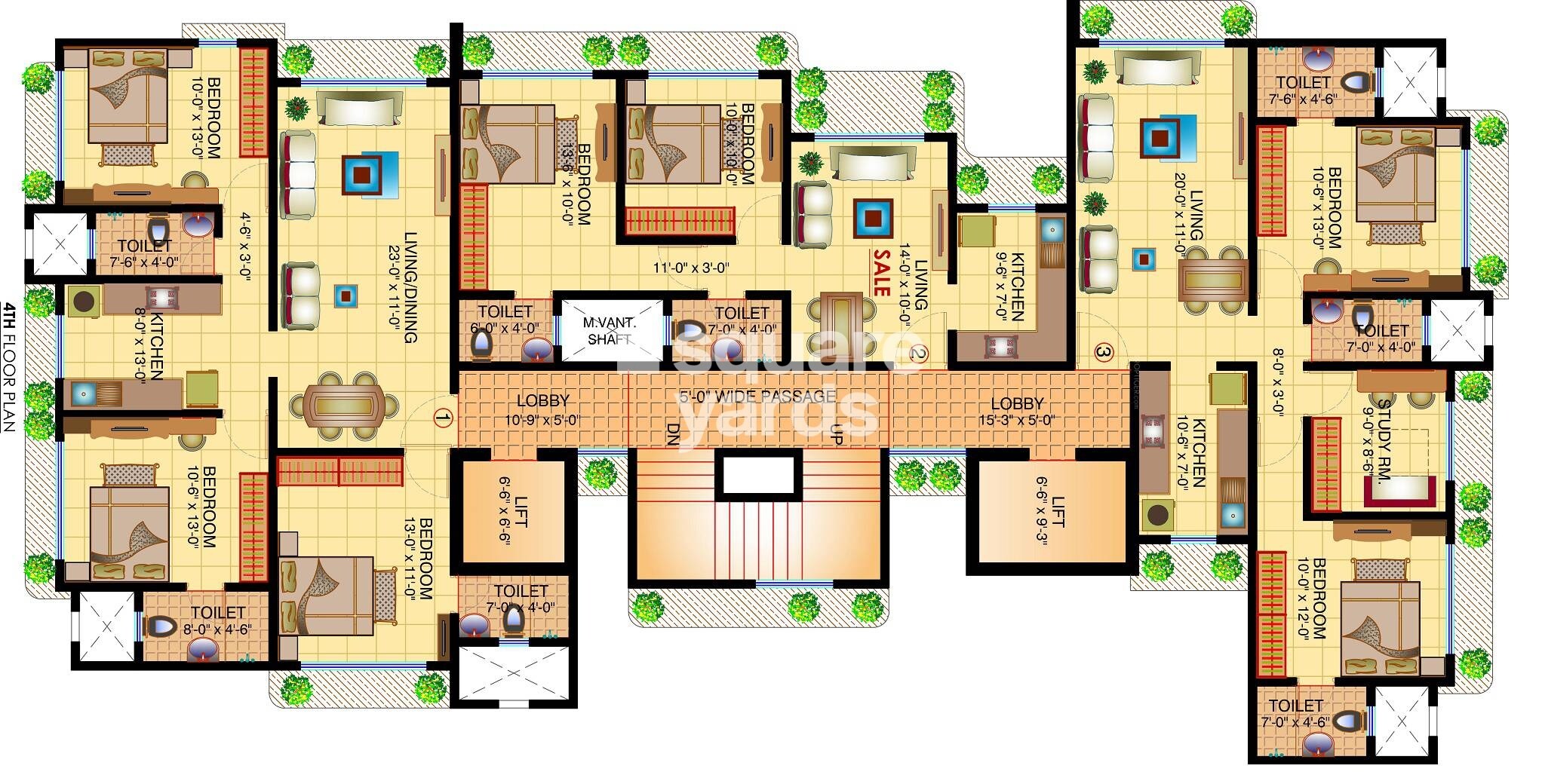 Shamik Niramaya CHS Floor Plans