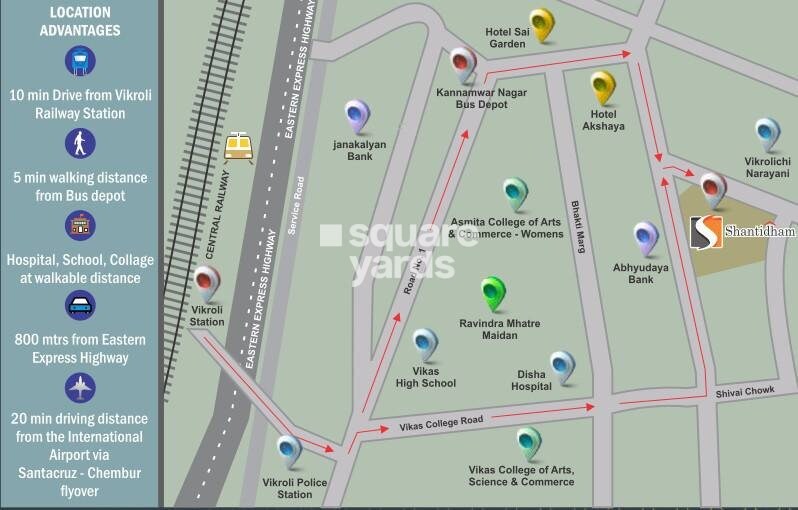 Shantidham CHS Location Image