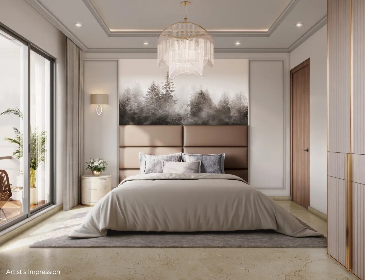 Shapoorji Pallonji BKC 9 Apartment Interiors 3