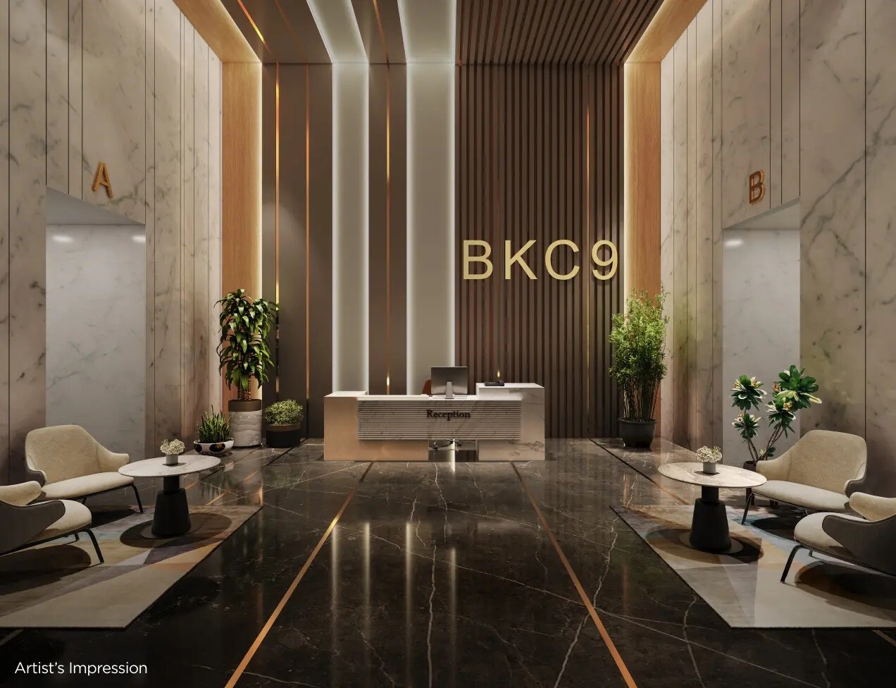 Shapoorji Pallonji BKC 9 Waiting Lounge