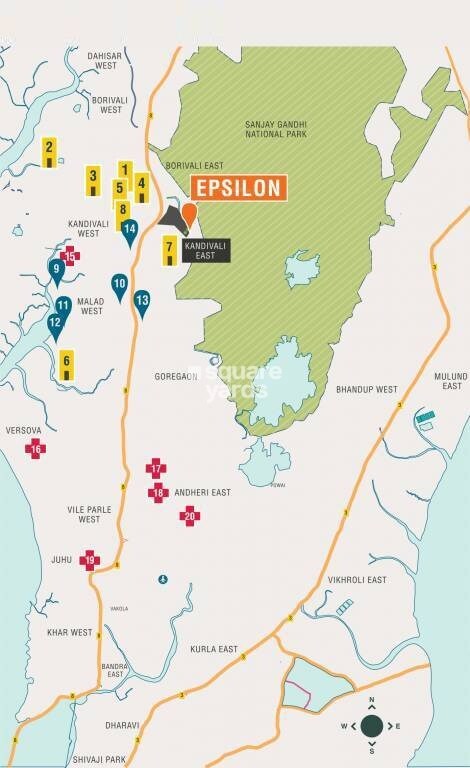 Shapoorji Pallonji Epsilon Location Image