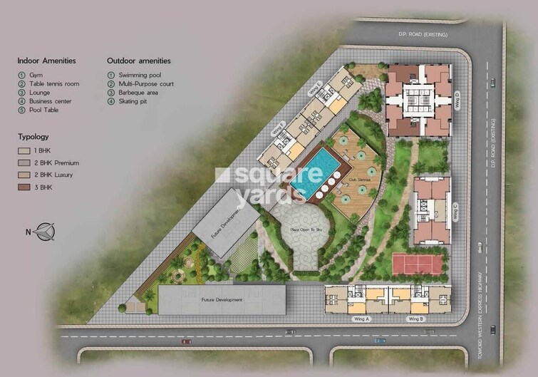 Shapoorji Pallonji Sarova Master Plan Image