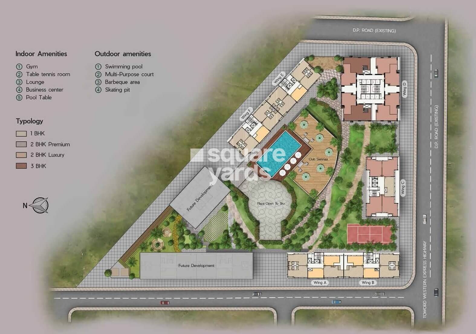 Shapoorji Pallonji Sarova Master Plan Image