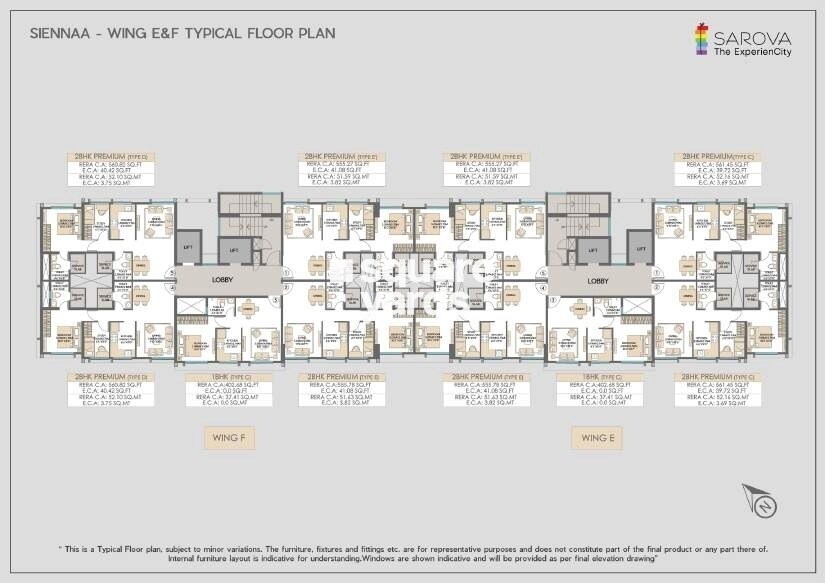 Shapoorji Pallonji Sarova Floor Plans 4