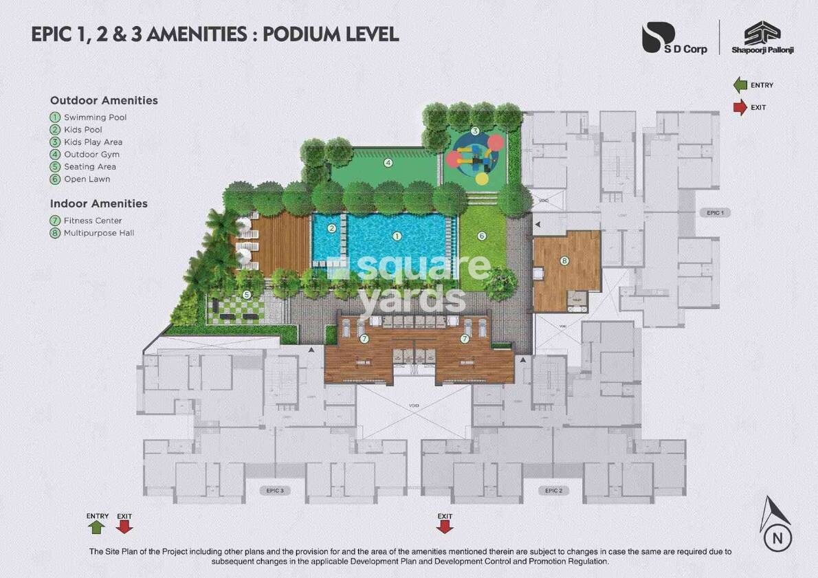 Shapoorji Pallonji Sewri Amenities-Features 1