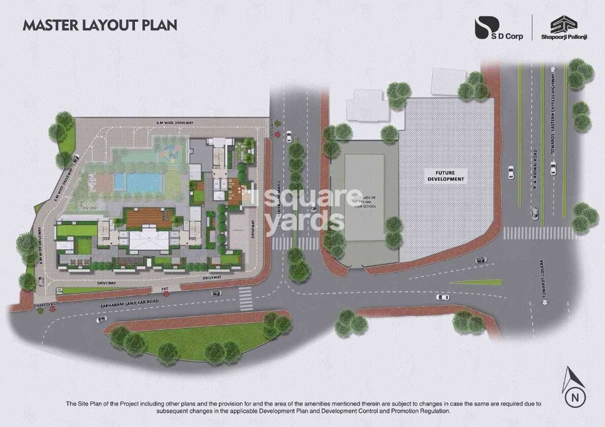 Shapoorji Pallonji Sewri Master Plan Image