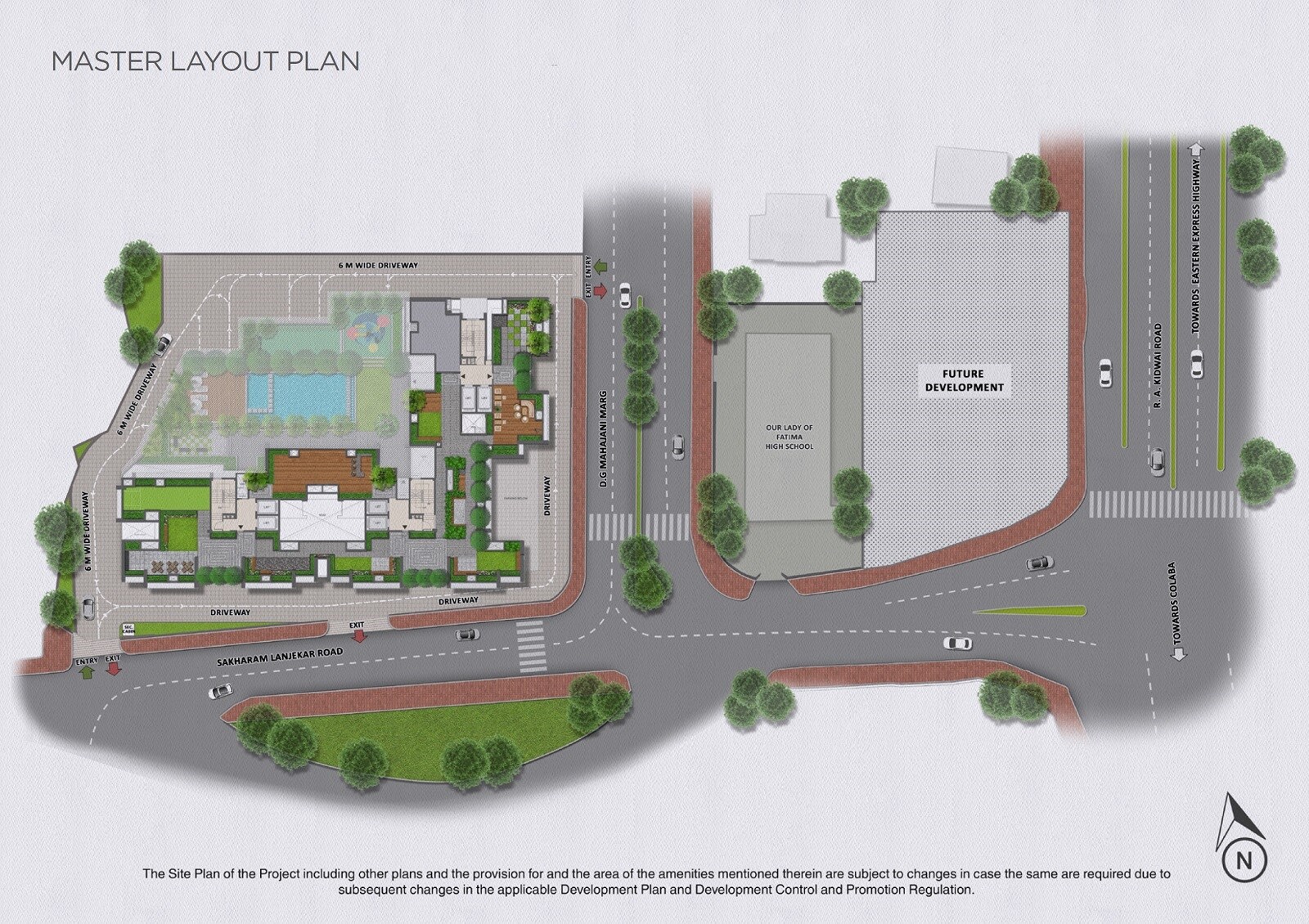 Shapoorji Pallonji The Canvas Residences Master Plan 2