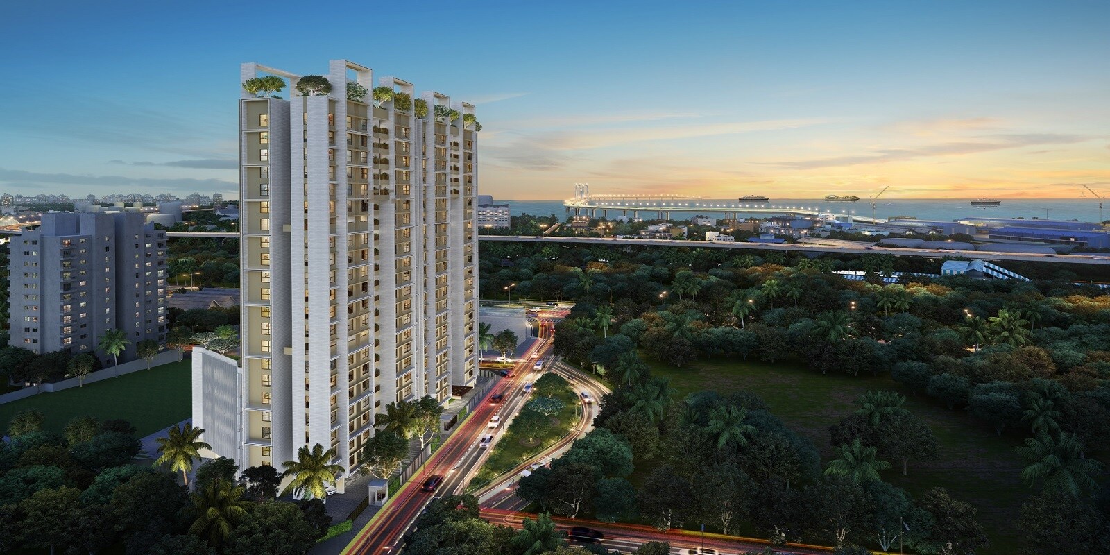 Shapoorji Pallonji The Canvas Residences residential project in Sewri
