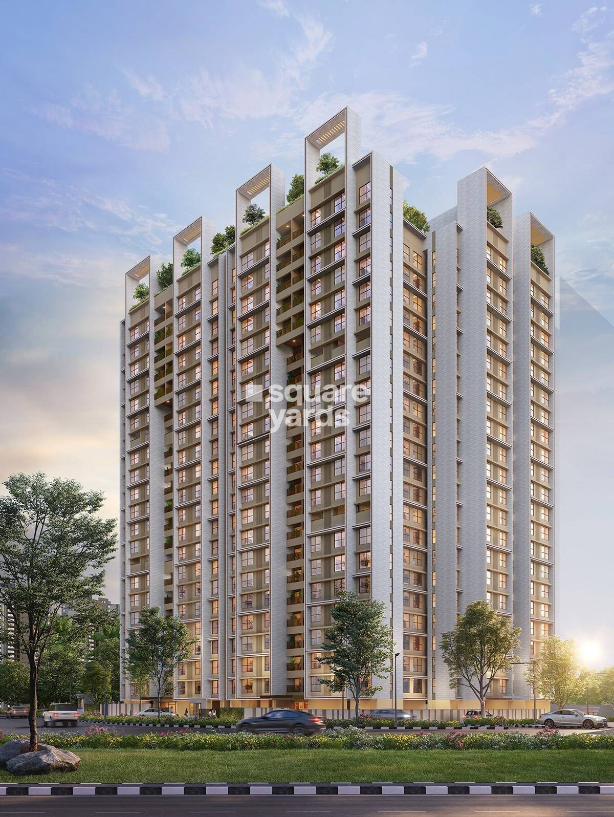Shapoorji Pallonji The Canvas Residences Tower View