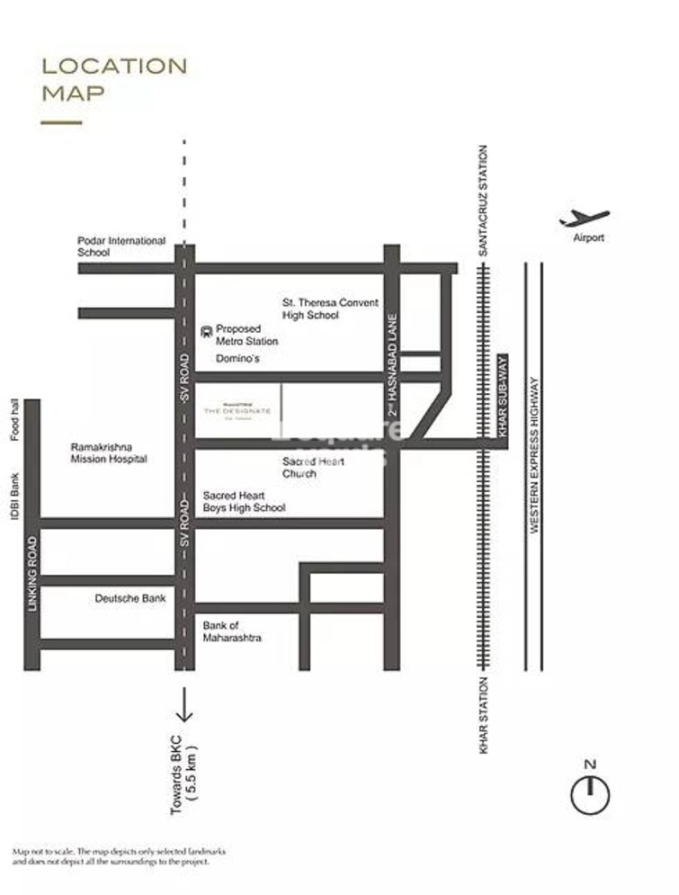 Shapoorji Pallonji The Designate Location Image