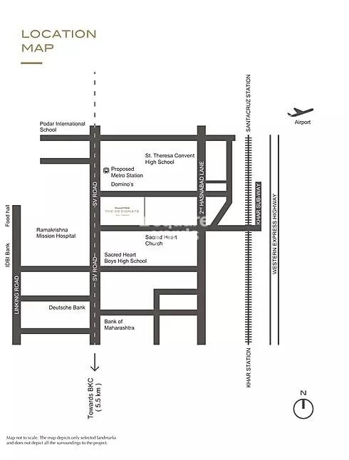 Shapoorji Pallonji The Designate Location Image