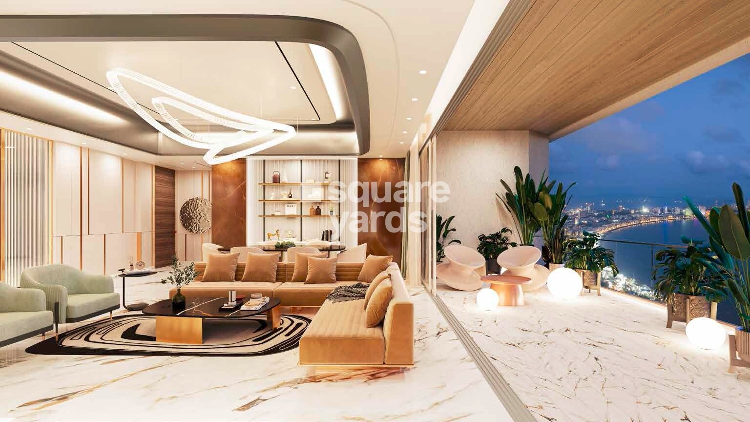 Shapoorji Pallonji The Odyssey Apartment Interiors 3