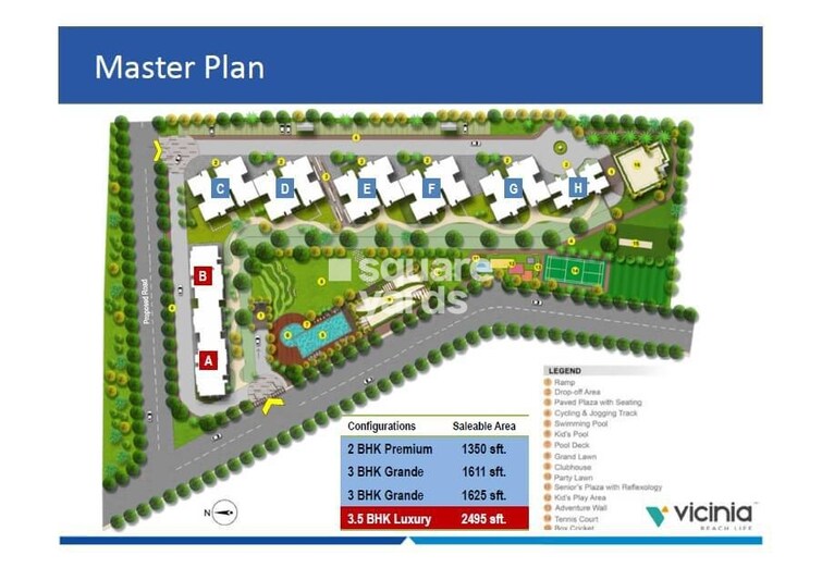 Shapoorji Pallonji Vicinia Master Plan Image