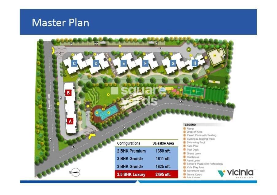 Shapoorji Pallonji Vicinia Master Plan Image