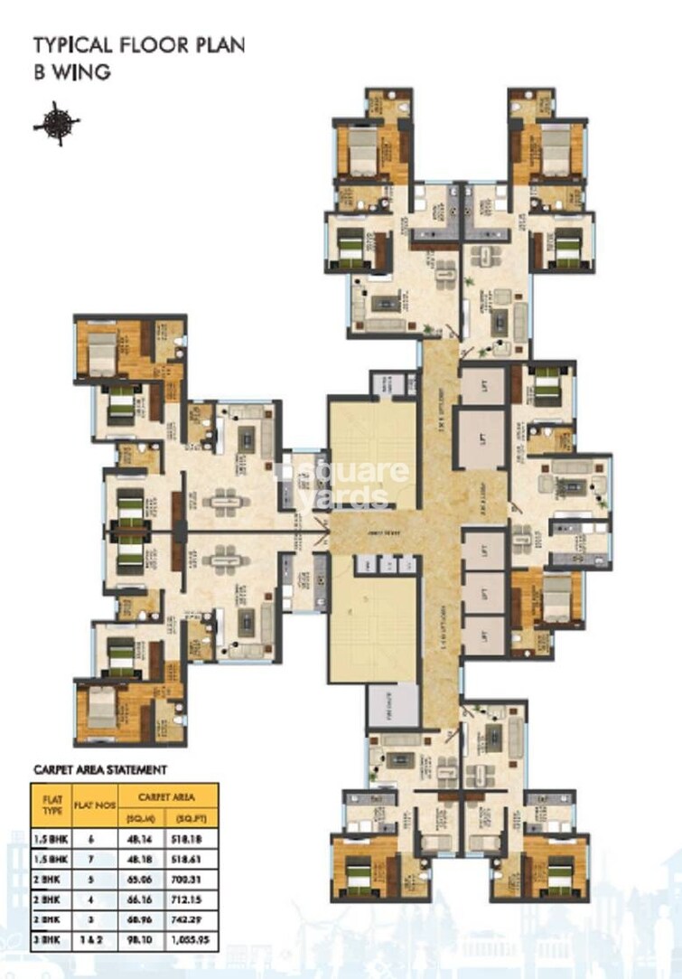 Shapoorji Pallonji Vicinia Floor Plans 1