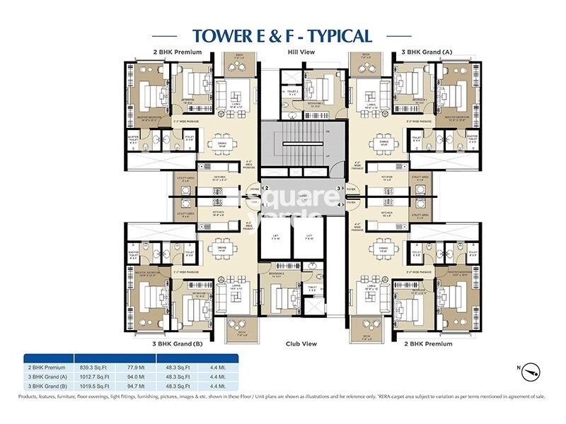 Shapoorji Pallonji Vicinia Floor Plans 3