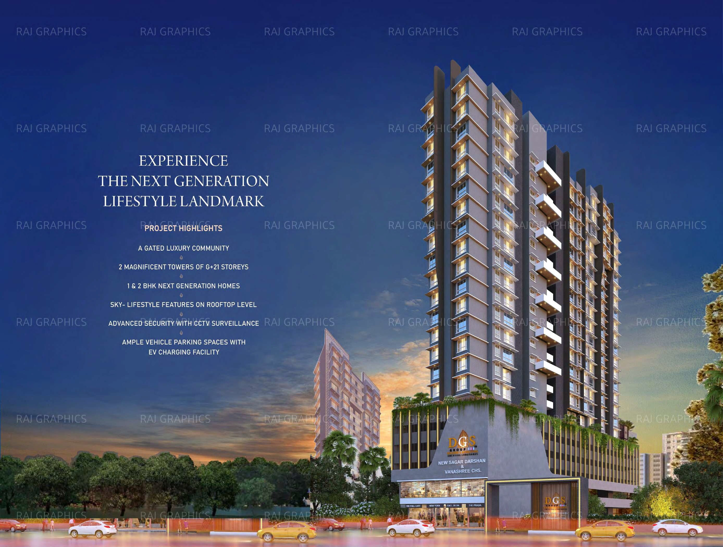 Sheetal Sagar Darshan and Vanashree Apartment Exteriors