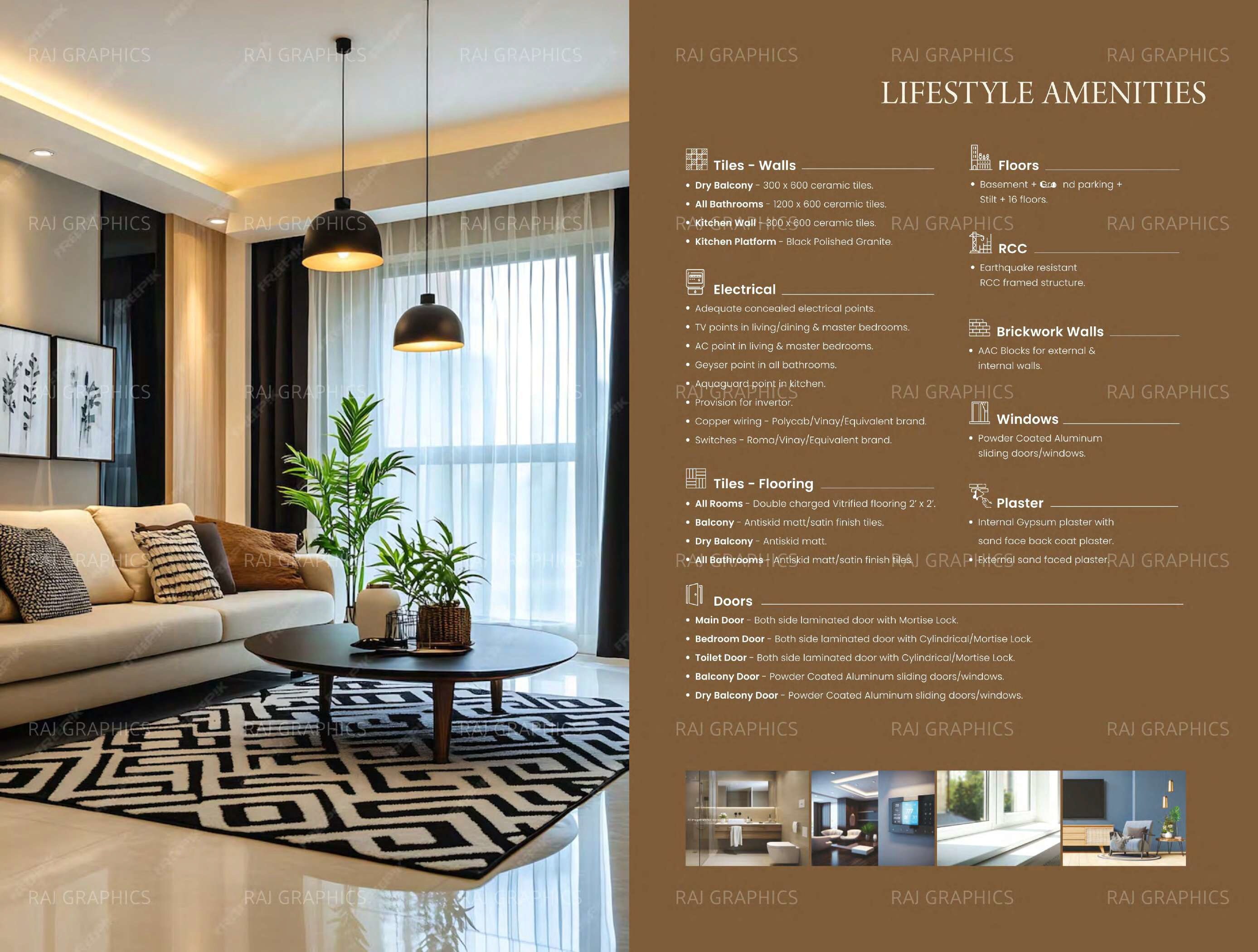 Sheetal Sagar Darshan and Vanashree Apartment Interiors