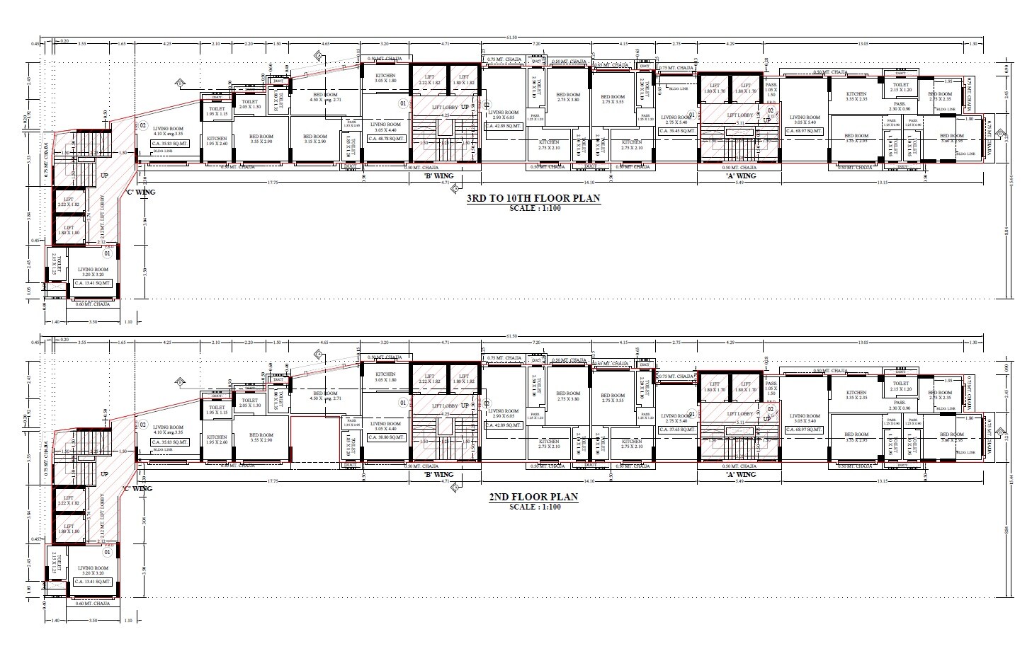 Sheetala Sheetal Ganga Gobind Floor Plans