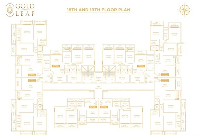 Shelaji Gold Leaf Floor Plans