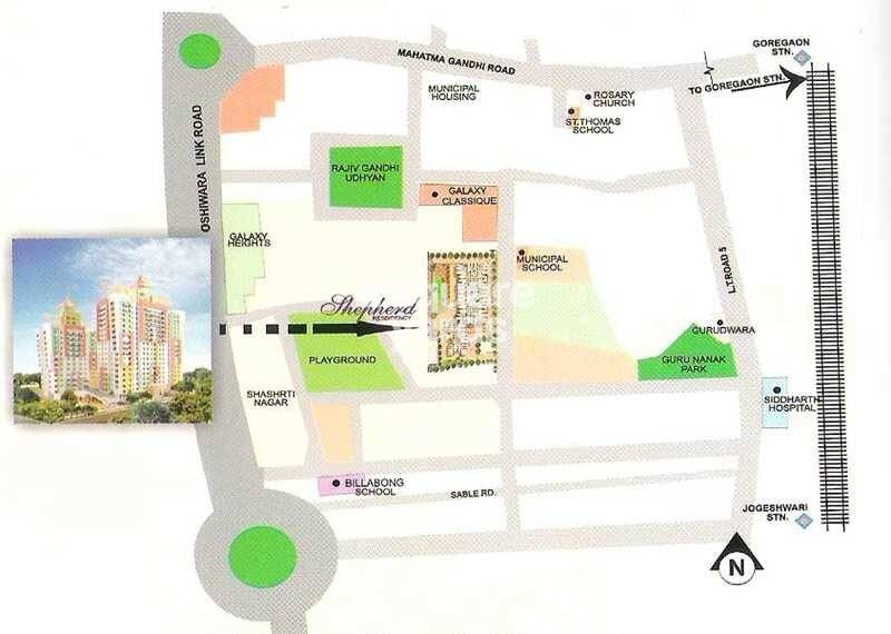 Shepherd Residency Location Image