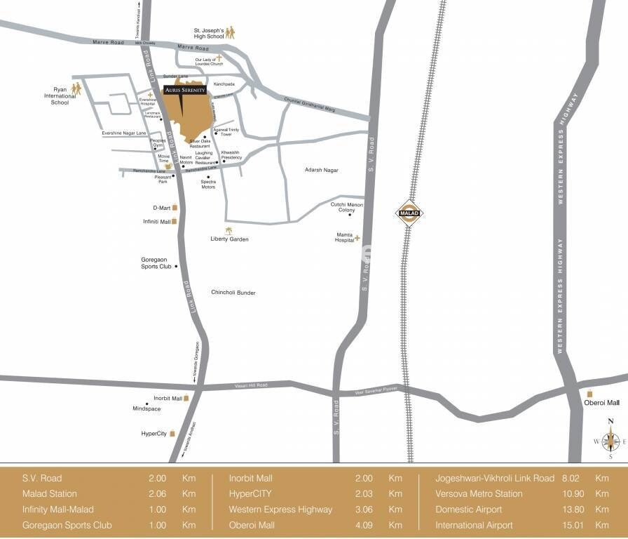 Sheth Auris Bliss Location Image