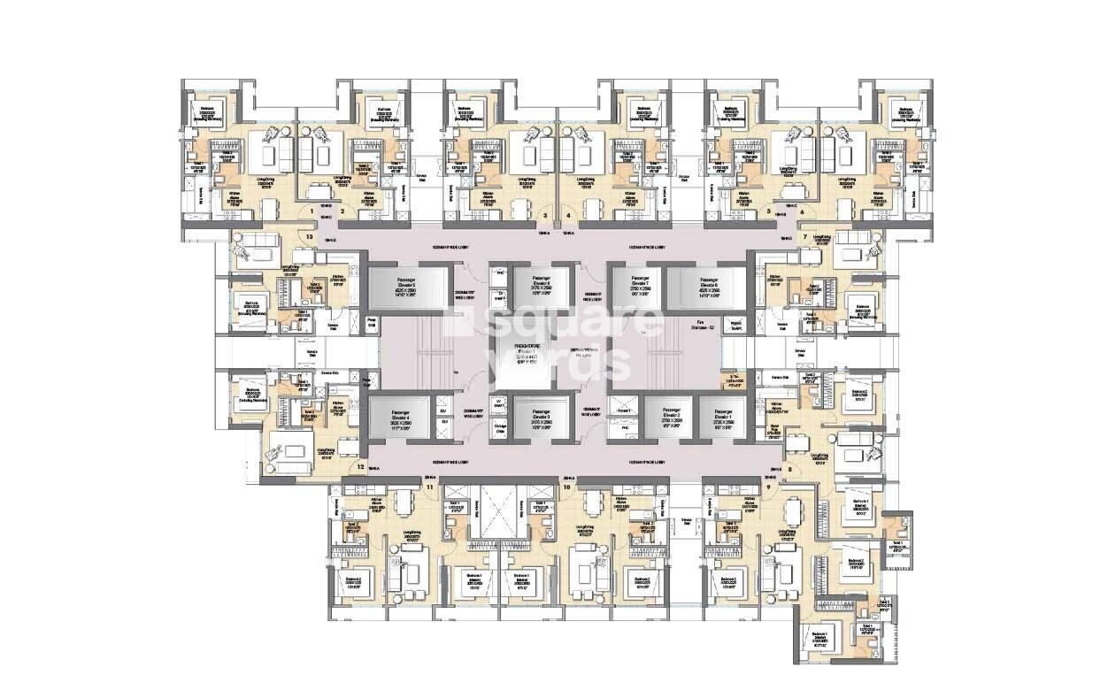 Sheth Auris Ilaria Tower A Floor Plans 2