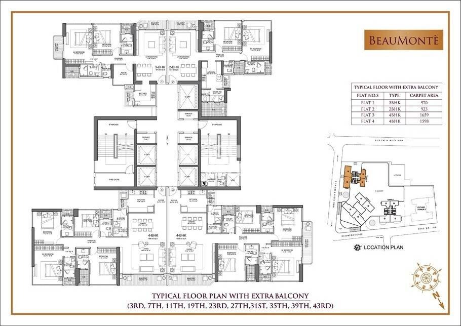 Sheth Beaumonte Floor Plans 1