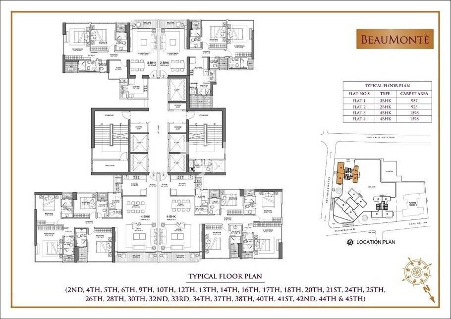 Sheth Beaumonte Floor Plans 2