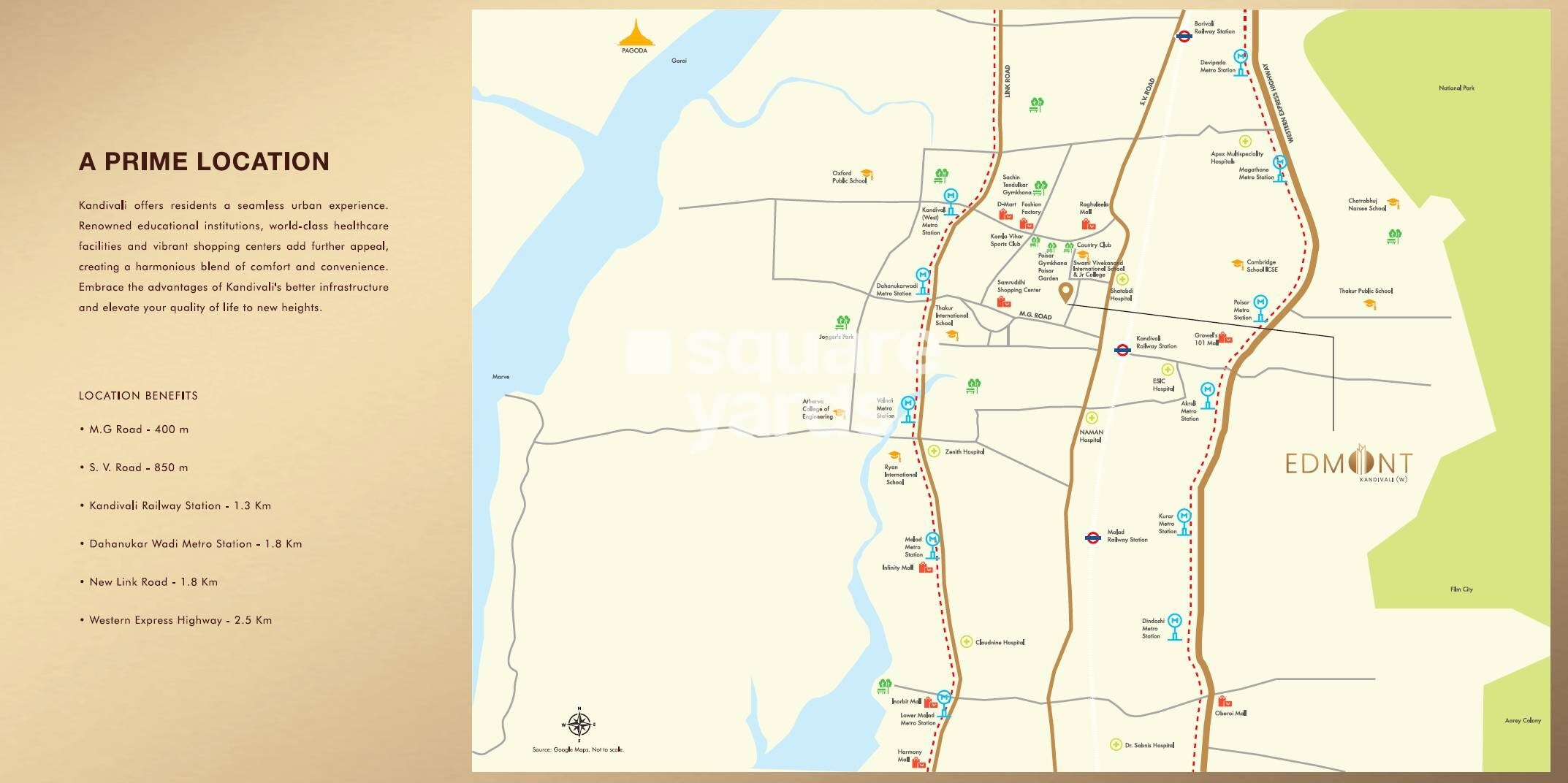 Sheth Edmont Aurelia Location Image