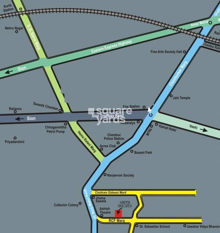 Sheth Heights Location Image