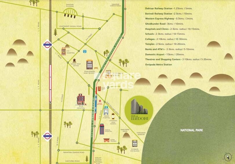 Sheth Midori Location Image