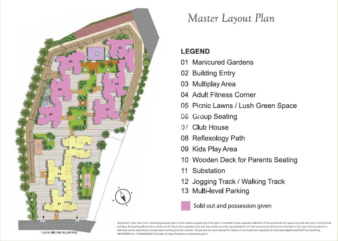 Sheth Midori Master Plan Image