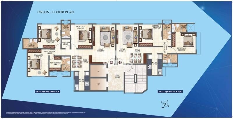 Sheth Orion Apatment Floor Plans