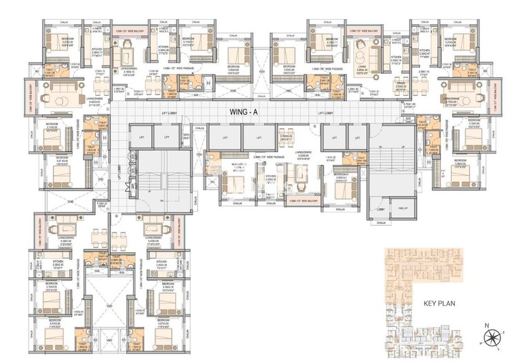 Sheth Vasant Blossom Floor Plans