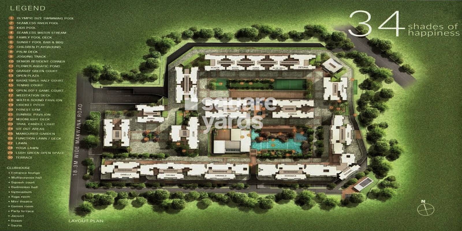 Sheth Vasant Oasis Camelia Master Plan 1